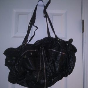 Steve Madden duffle style Zipper Purse